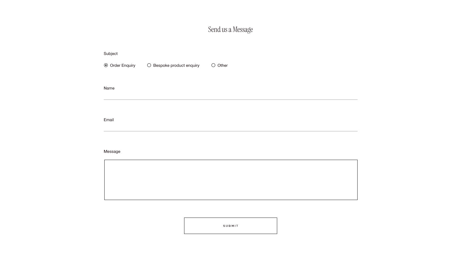 Contact form